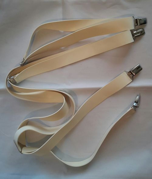 White Rubber Braces